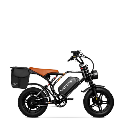 R6 Pro - 1500W Full Suspension Moped Style EBike