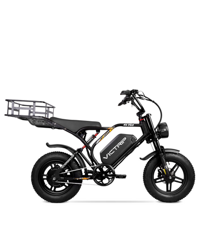 R6 Pro - 1500W Full Suspension Moped Style EBike