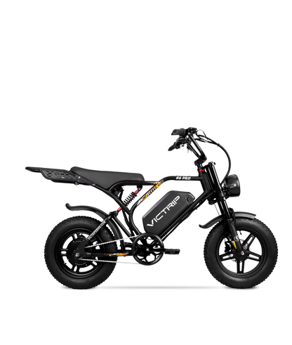 R6 Pro - 1500W Full Suspension Moped Style EBike
