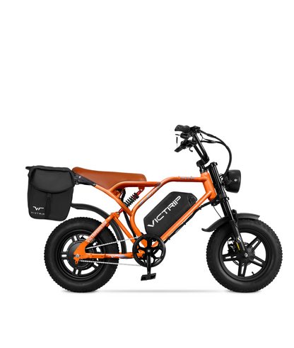 R6 Pro - 1500W Full Suspension Moped Style EBike
