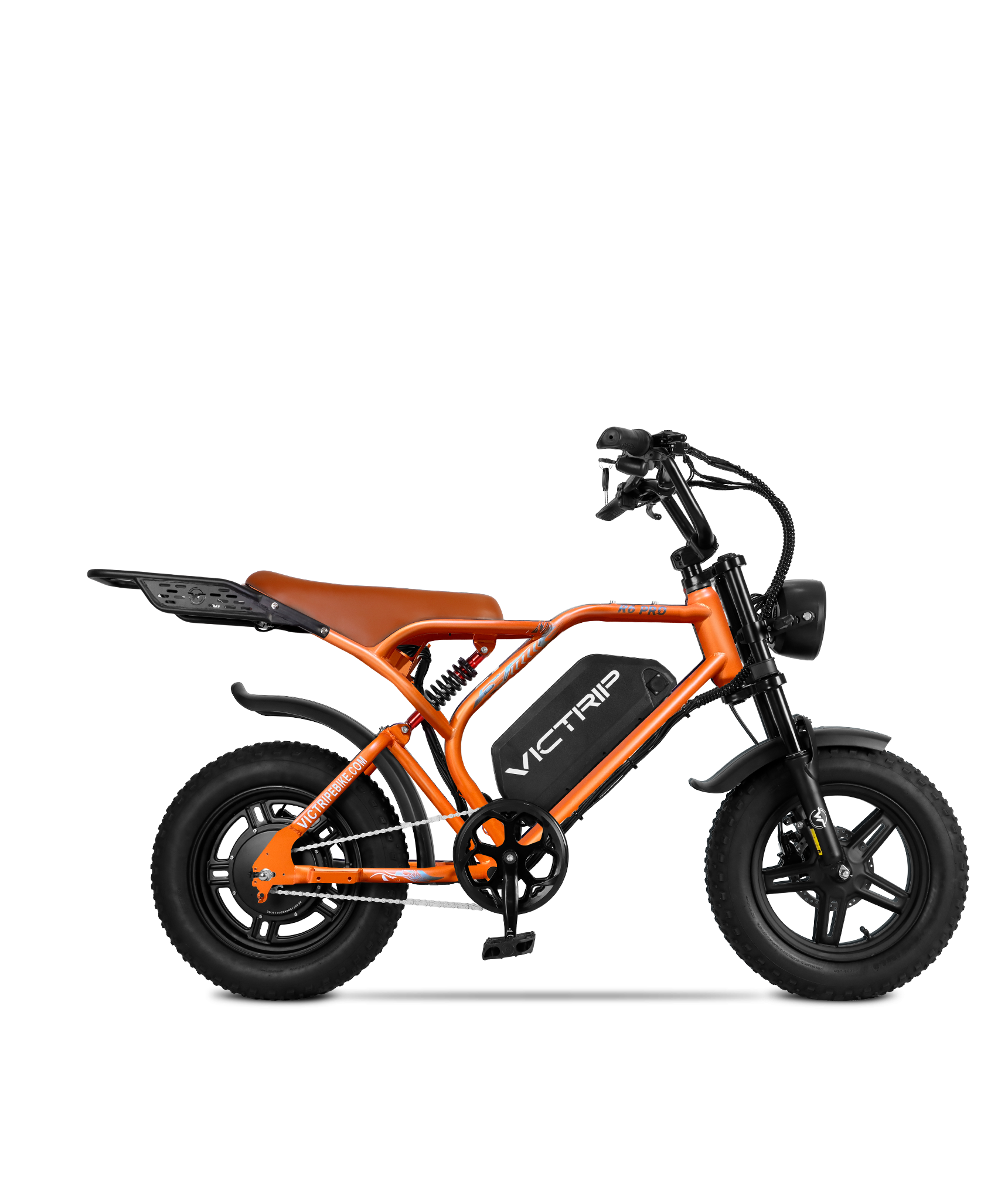 R6 Pro - 1500W Full Suspension Moped Style EBike