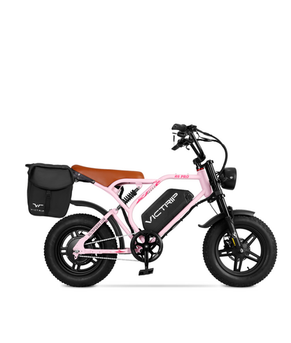R6 Pro - 1500W Full Suspension Moped Style EBike