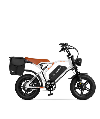 R6 Pro - 1500W Full Suspension Moped Style EBike