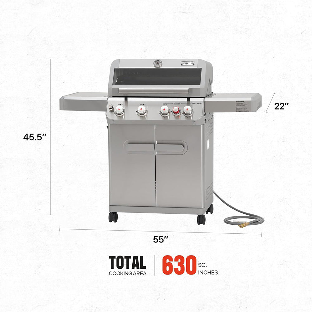 Mesa 415BZNG Stainless Natural Gas Grill