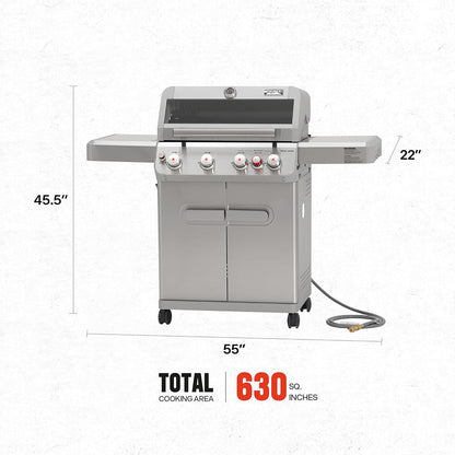 Mesa 415BZNG Stainless Natural Gas Grill
