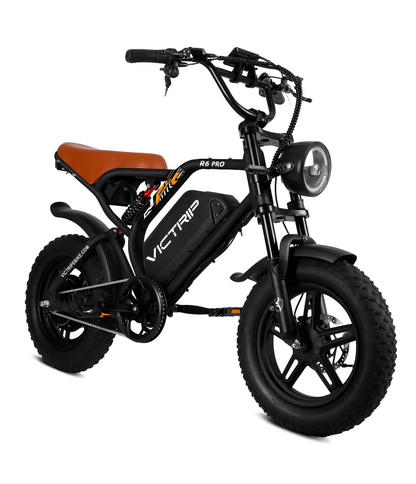 R6 Pro - 1500W Full Suspension Moped Style EBike