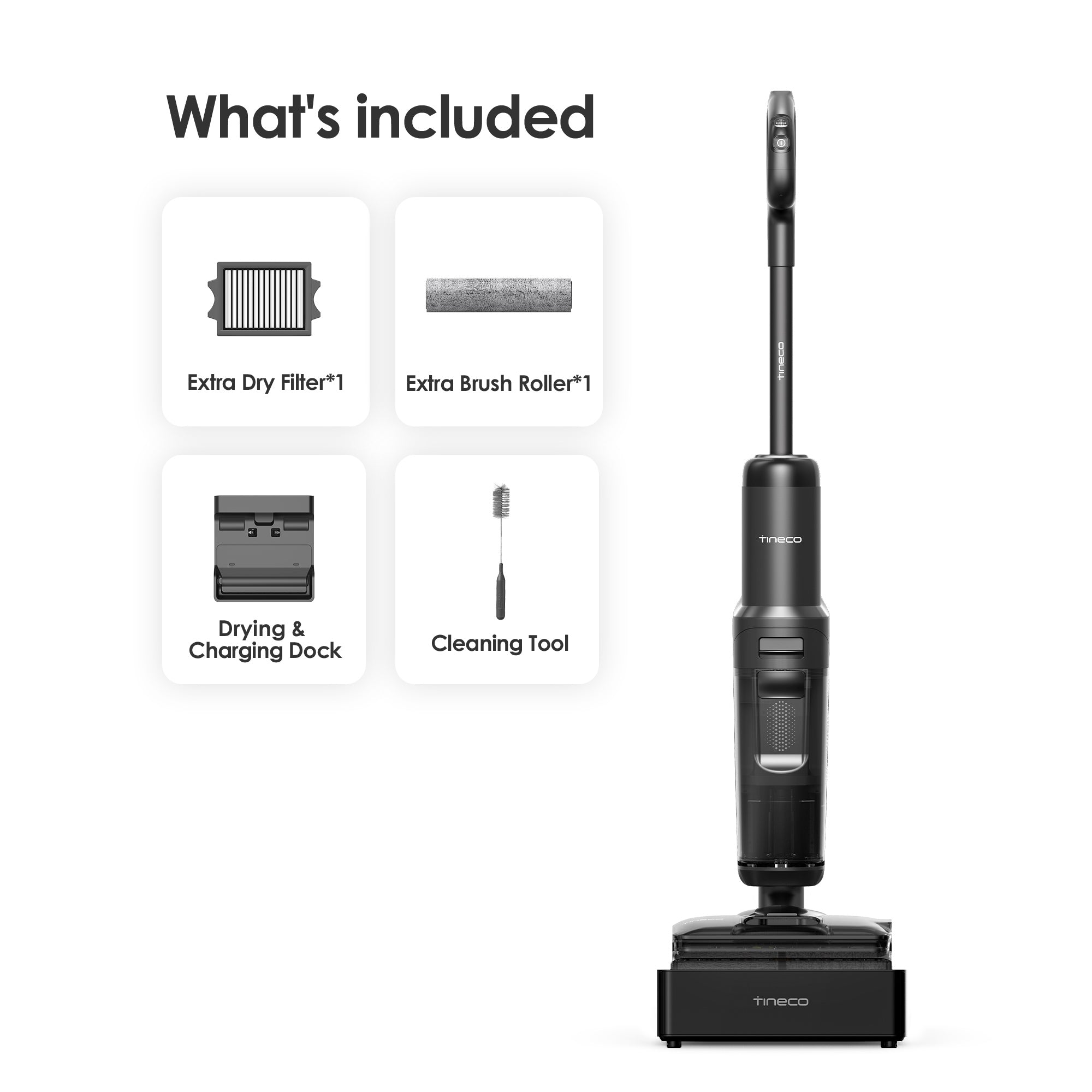 FLOOR ONE S7 Stretch Steam intelligent wet and dry vacuum cleaner