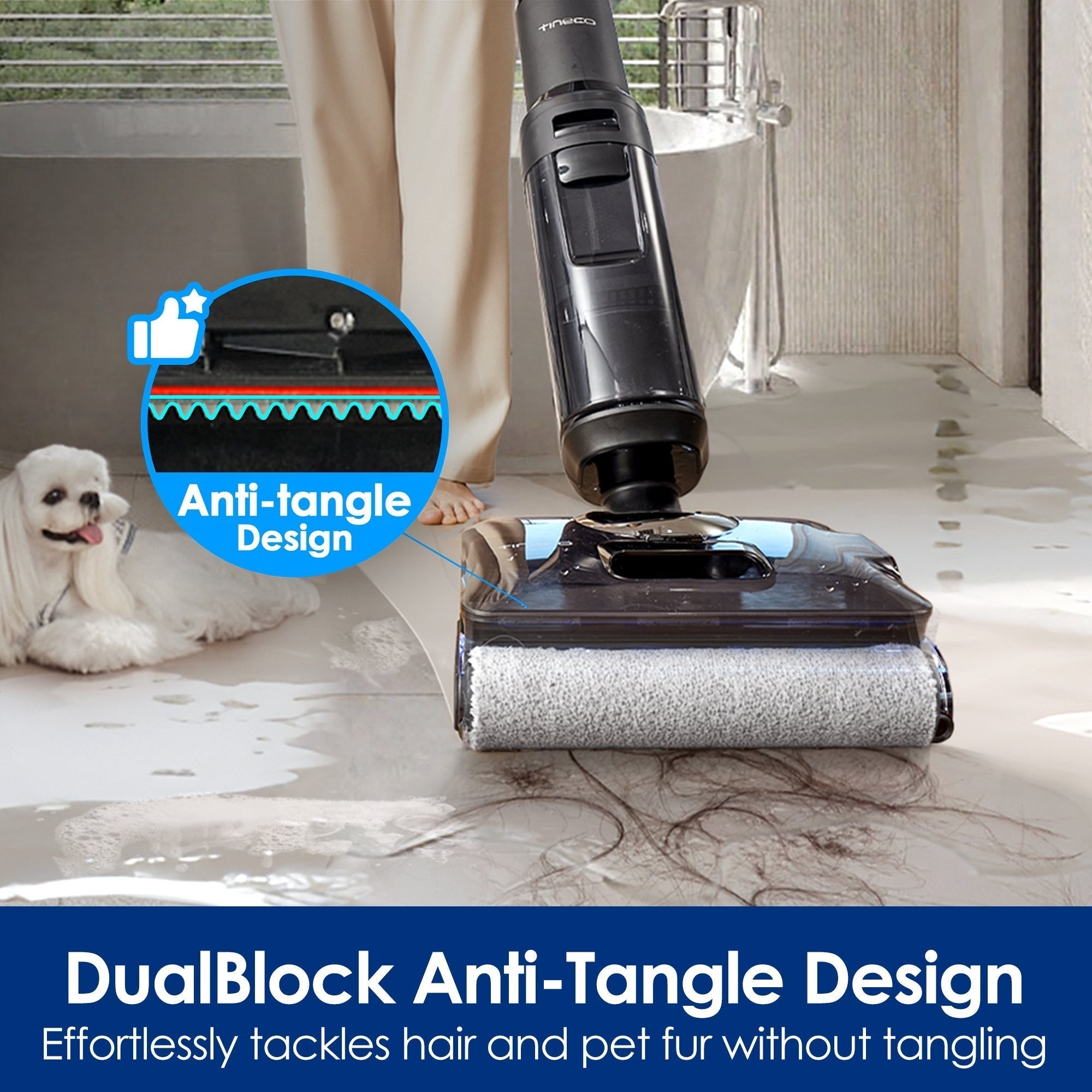 FLOOR ONE S7 Stretch Steam intelligent wet and dry vacuum cleaner