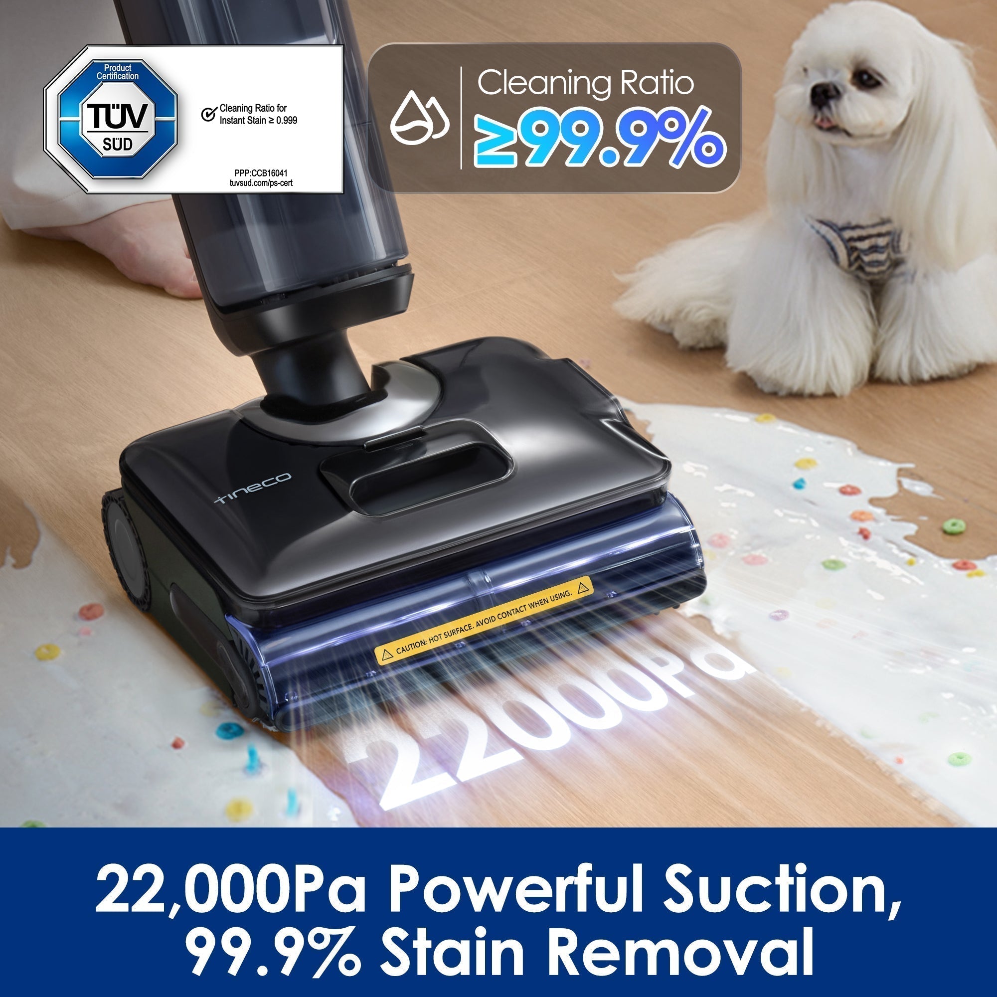 FLOOR ONE S7 Stretch Steam intelligent wet and dry vacuum cleaner