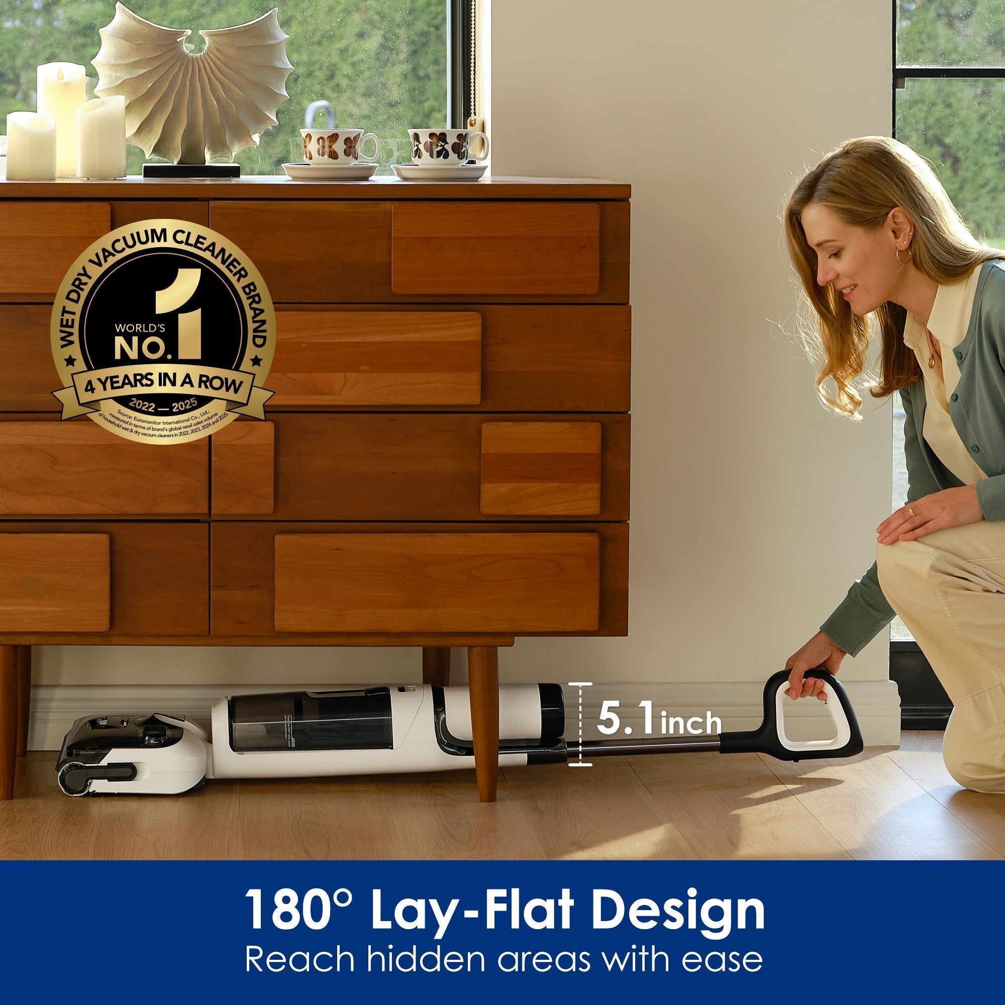 FLOOR ONE STRETCH S6 Wet Dry Vacuum Cleaner