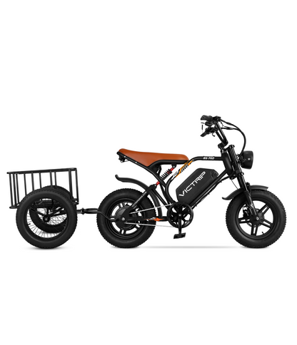 R6 Pro - 1500W Full Suspension Moped Style EBike
