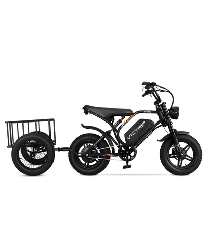R6 Pro - 1500W Full Suspension Moped Style EBike